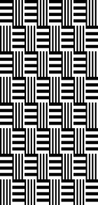 Crosshatched Stripes