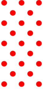 Dot to Dot Black Red