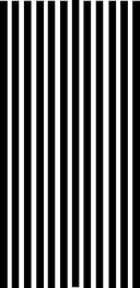 Straight up Stripes - Black