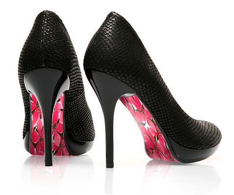 True Romance - Evening - decorative shoe decal - newheeltips.com